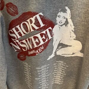 Sabrina Carpenter Short And Sweet Tour Jacket RARE 2024